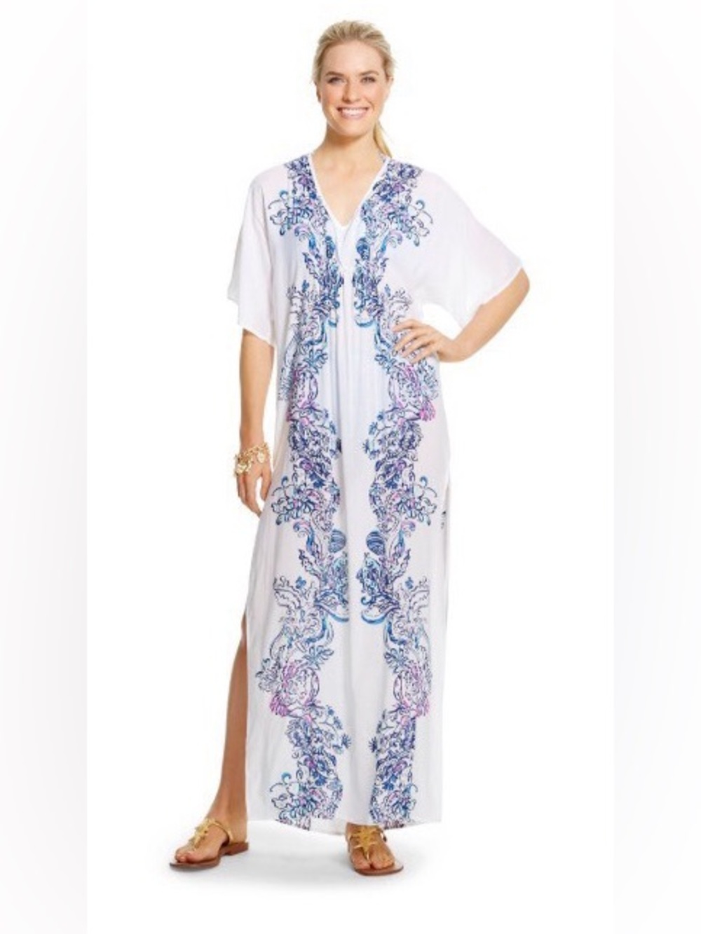 Lilly Pulitzer NWT Kaftan Swim Coverup